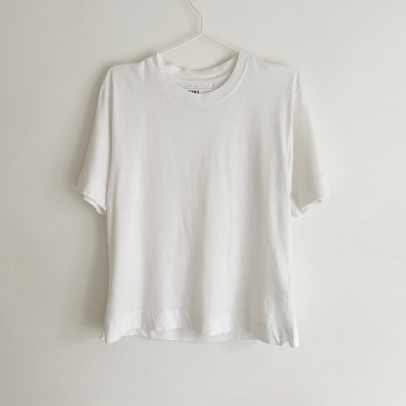 MHL by Margaret Howell perfect simple white boxy t-shirt organic cotton S - Picture 1 of 9